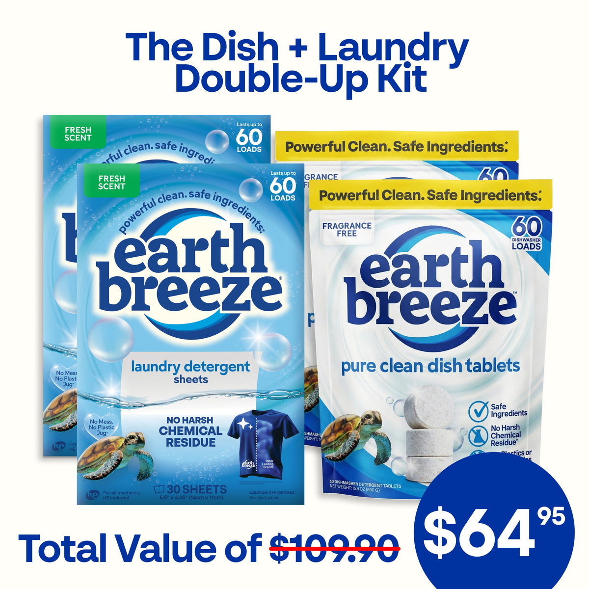 240 Laundry + Dishwasher Loads!