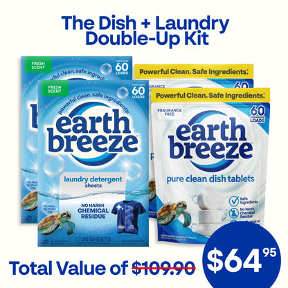 240 Laundry + Dishwasher Loads!