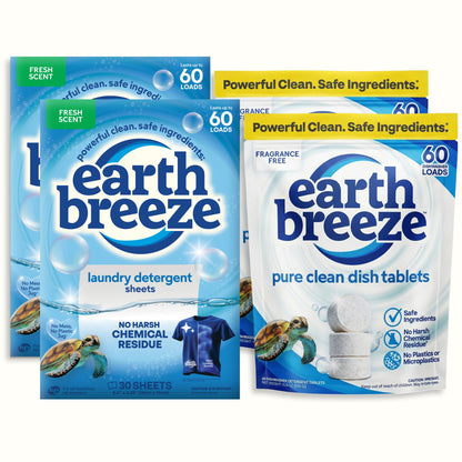 240 Laundry + Dishwasher Loads!