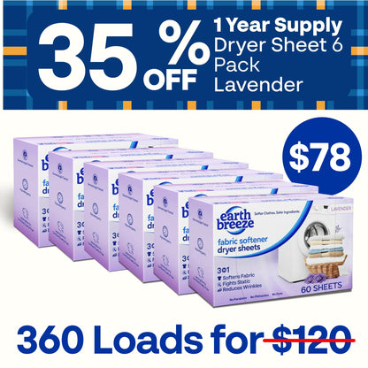 Dryer Sheet 6 Pack Bundle