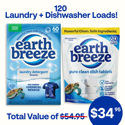 120 Laundry + Dishwasher Loads!