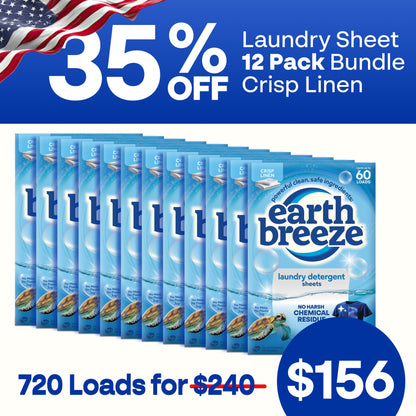 Laundry Sheet Bundle - 12 Pack