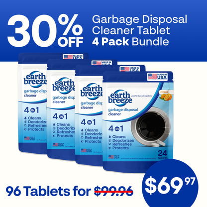 Garbage Disposal Cleaner Tablets - 4 Pack